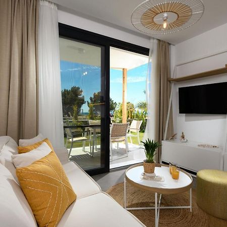 Nisea Beach Apartments Prínos Exterior foto