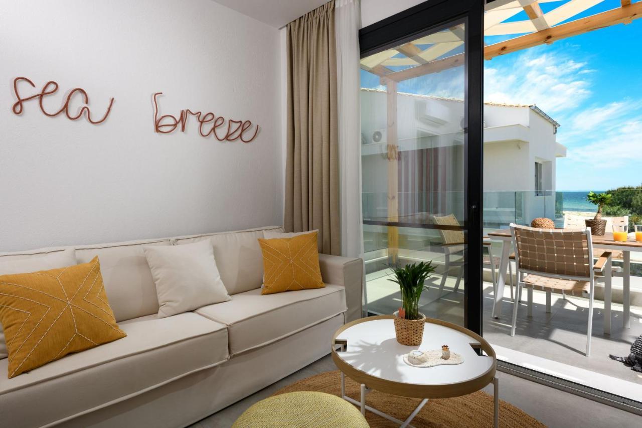 Nisea Beach Apartments Prínos Exterior foto