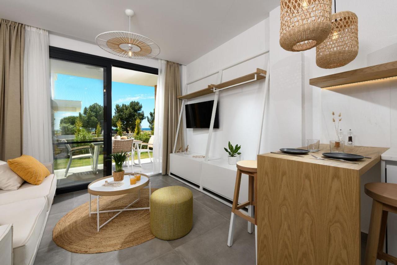 Nisea Beach Apartments Prínos Exterior foto