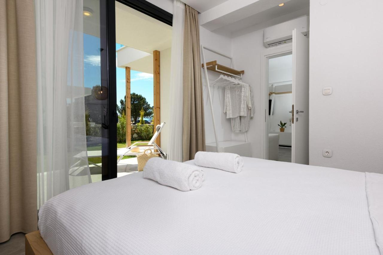 Nisea Beach Apartments Prínos Exterior foto